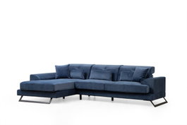 Atelier Del Sofa Frido Left (Chl+3R) - Azul Marino